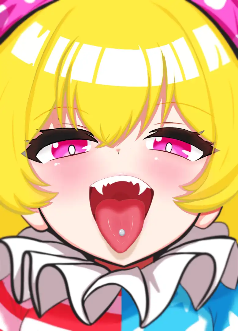 舌ピーす